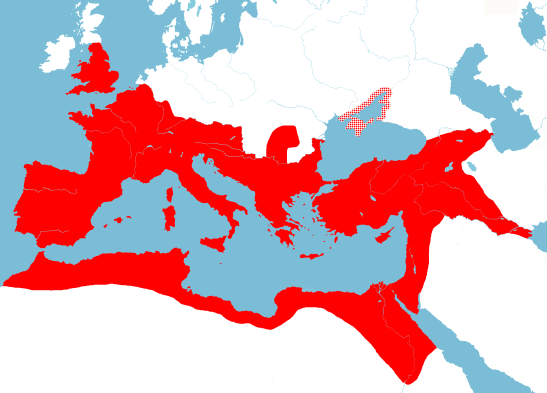 Largest territorial extent